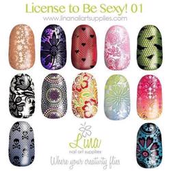 License To Be Sexy 01  Lina Nail Art